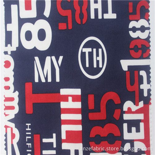 hotsale 98%C2%SP regular printed poplin fabric